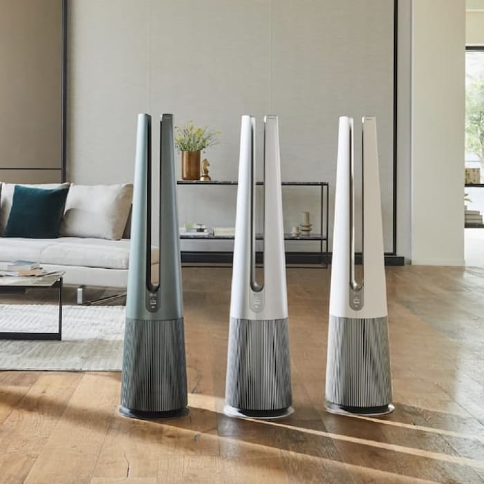 Máy lọc không khí độc đáo kiêm quạt gió PURICARE AERO TOWER